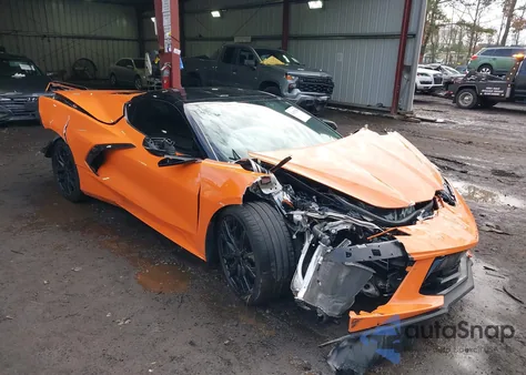 2023 Chevrolet Corvette Stingray Rwd 2Lt z USA, uszkodzony, nr VIN 1G1YB2D42P5126355